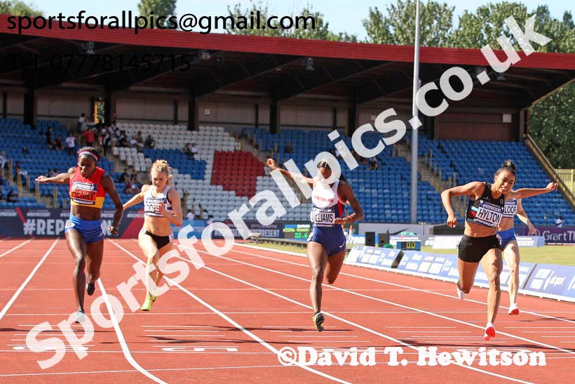 Womens 200 metres, British World Championship Team Trials, Alexander Stadium, Birmingham
